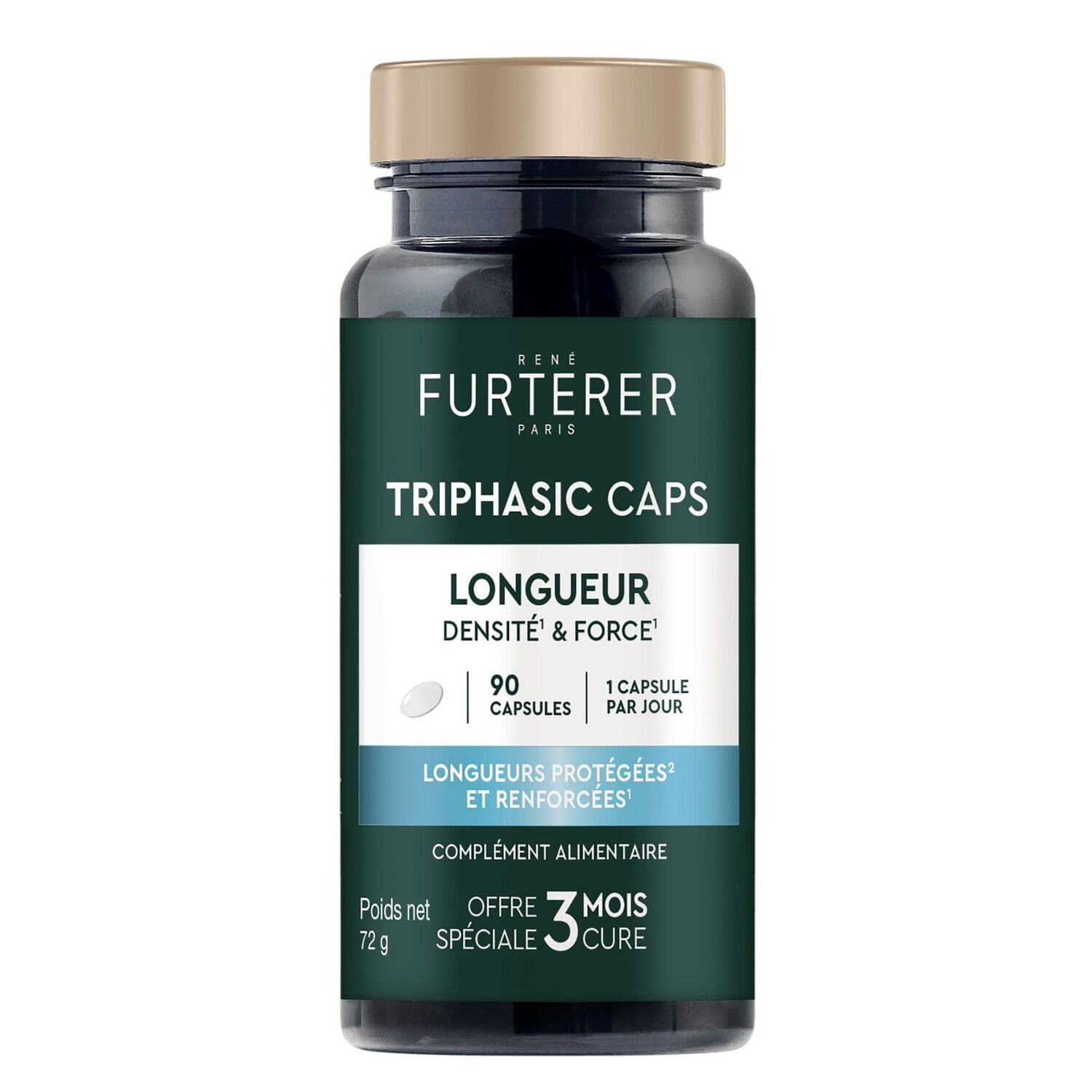Triphasic Caps - Complément alimentaire Longueur