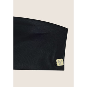 Top a fascia coated effetto brillante