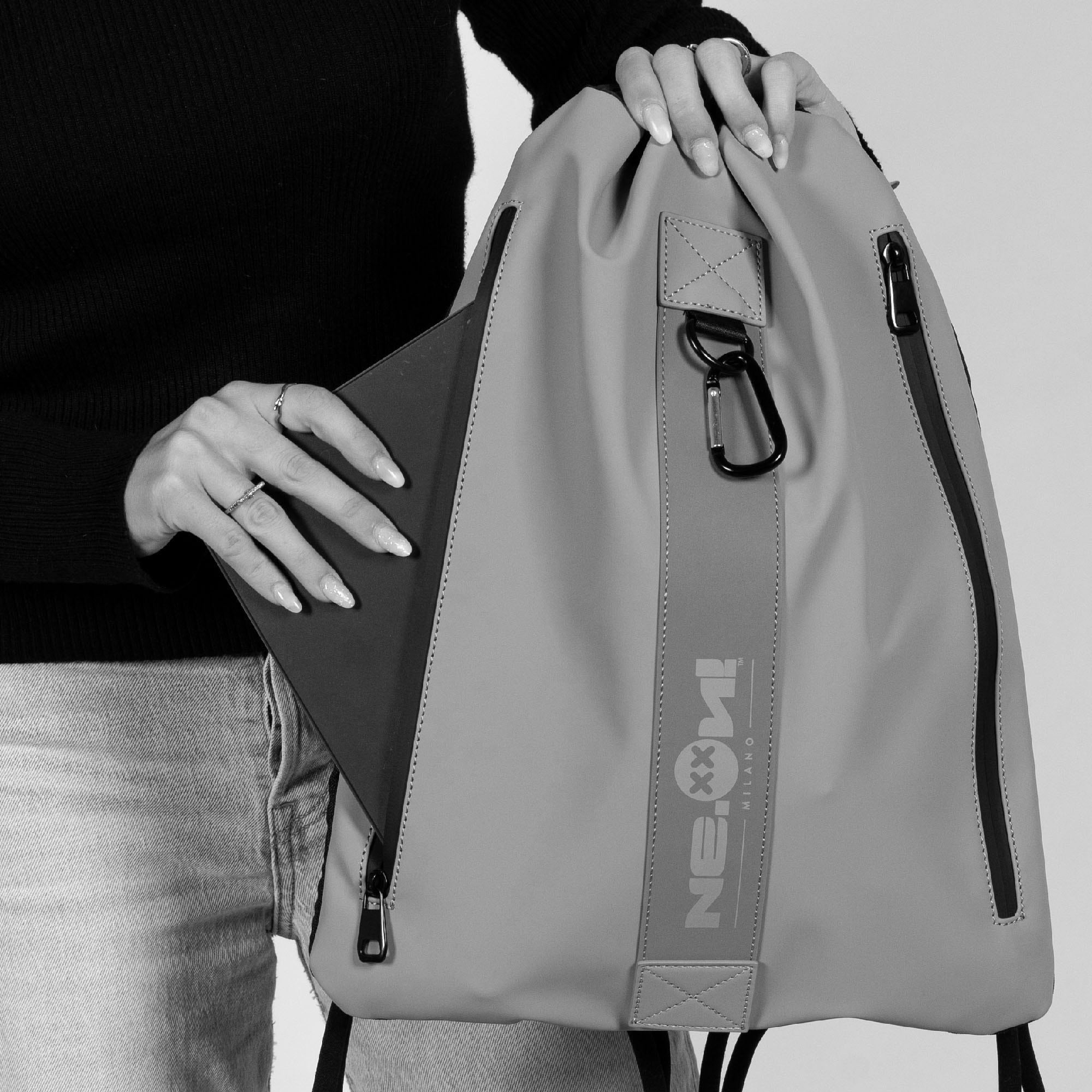 Sacca Zaino Ne.on! Black