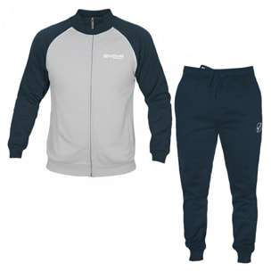 Set Homewear Uomo GIVOVA Felpato Full Zip
