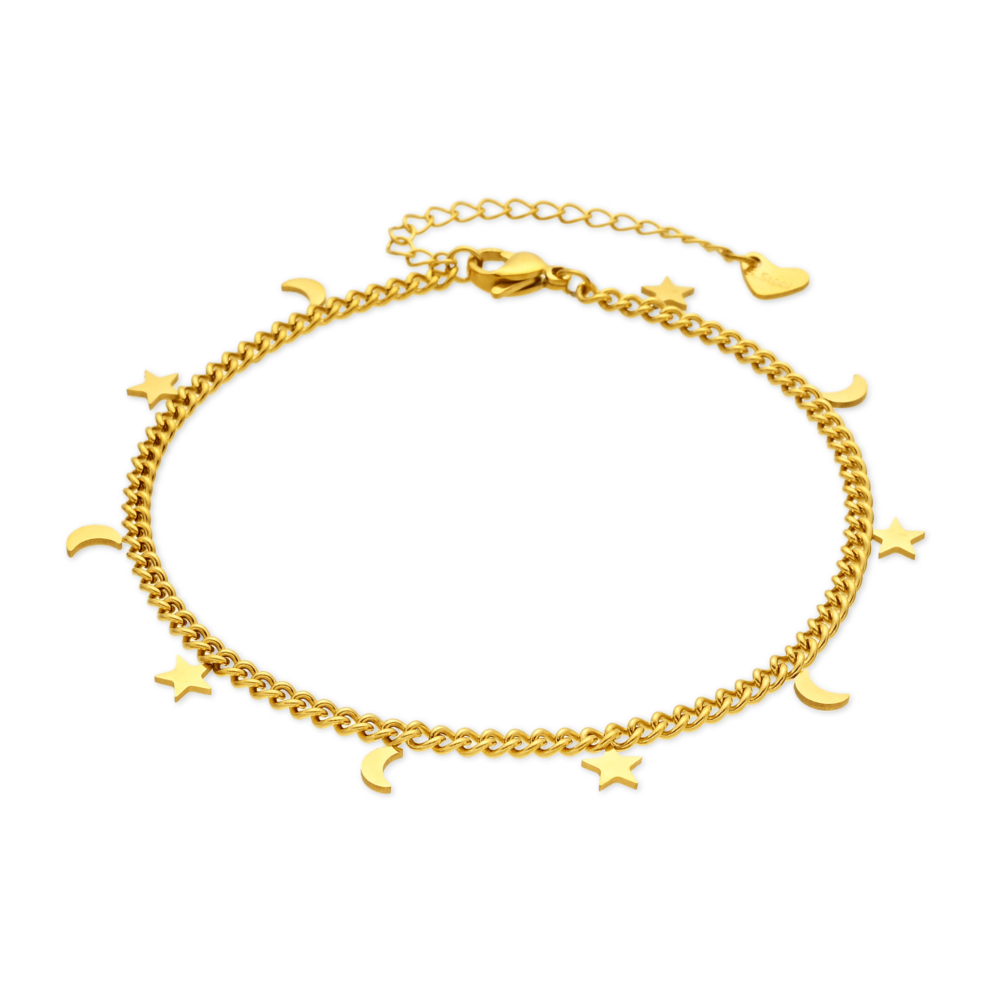 Tobillera Lahio acabado oro amarillo 18k