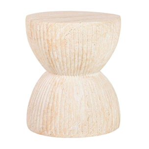 Mesa Auxiliar/taburete Marrón Sedit 38x38x46 Cm