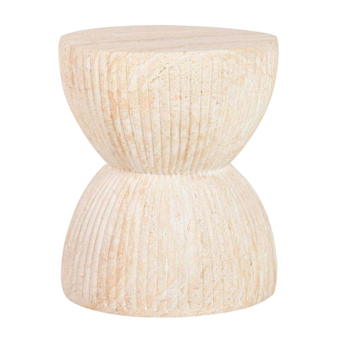 Mesa Auxiliar/taburete Marrón Sedit 38x38x46 Cm