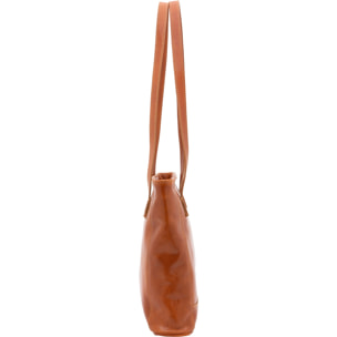 Borsa a spalla da donna - Modello Cressa - Vera pelle - 30.0 x 37.0 x 8.0 cm