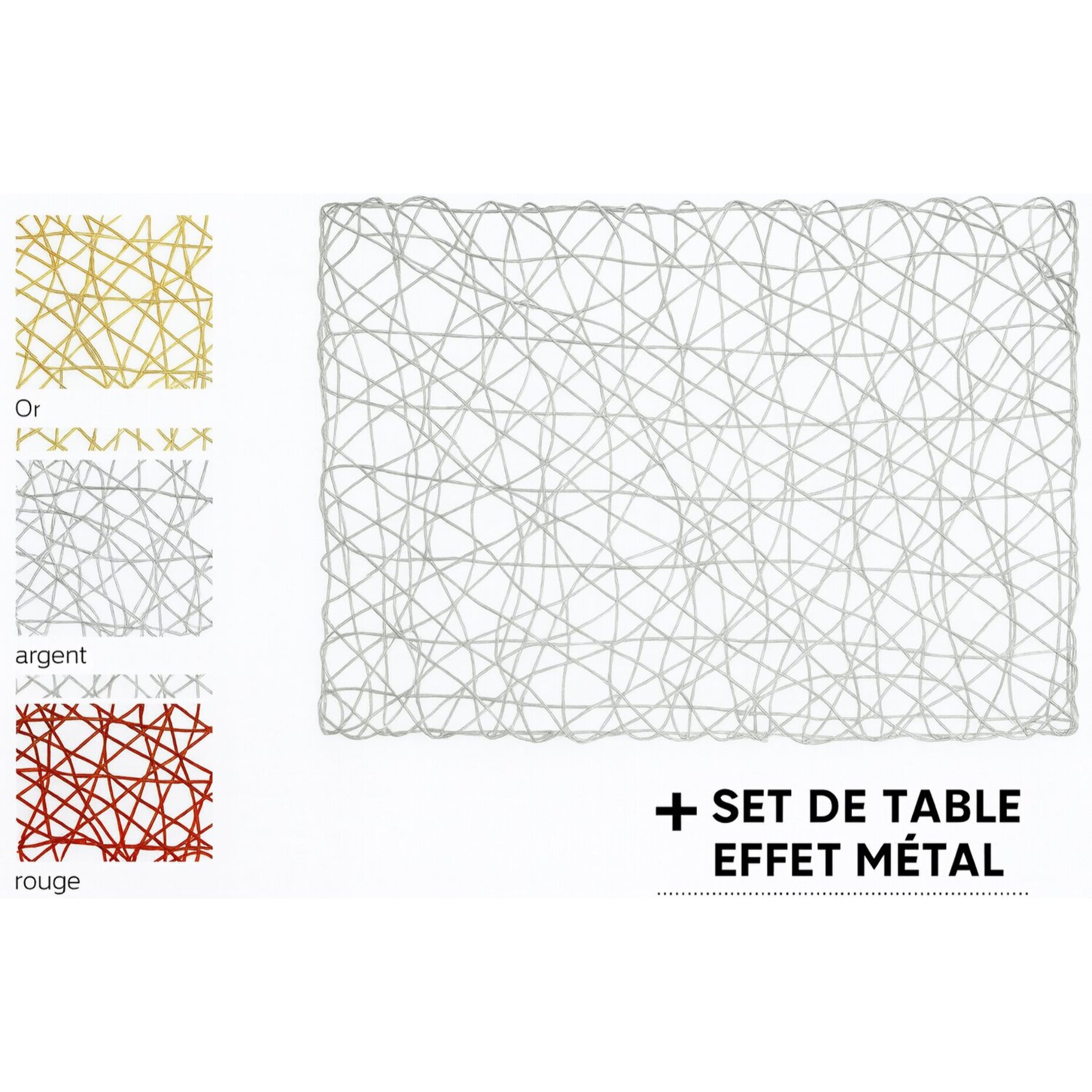 Set De Table 100%papier Axos