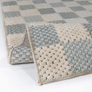 Tapis lavable MUTED CHECKERBOARD