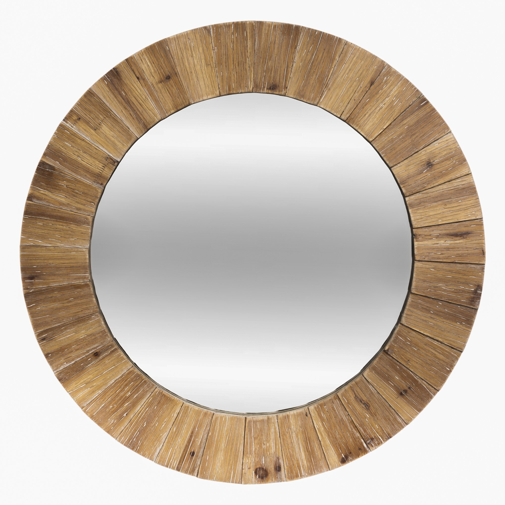Espejo Paméla madera Ø83x3,5