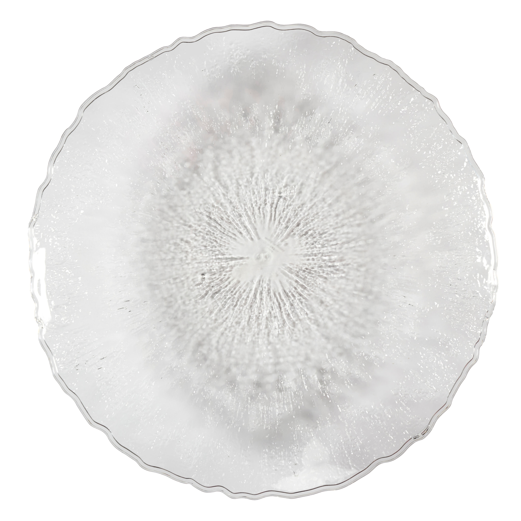 Grand Plateau Rond Plastique D42.5cm Sabah