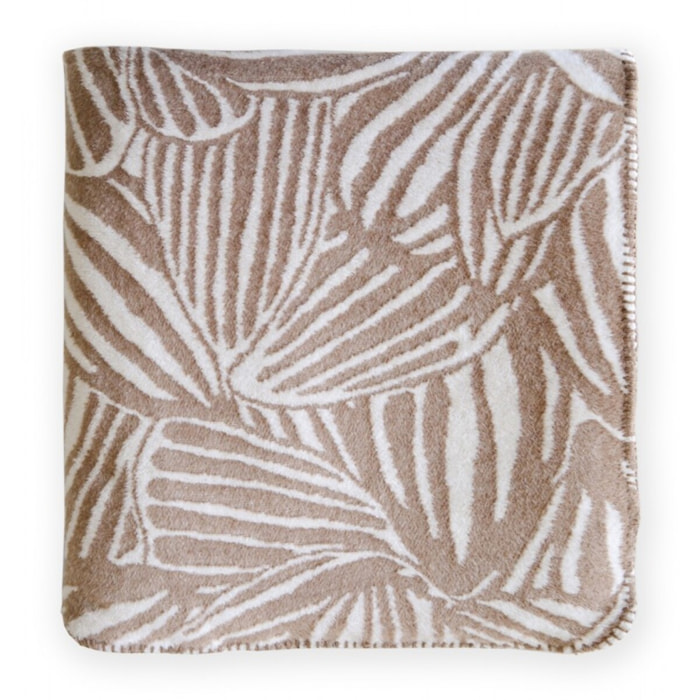 Couverture -Plaid Beige