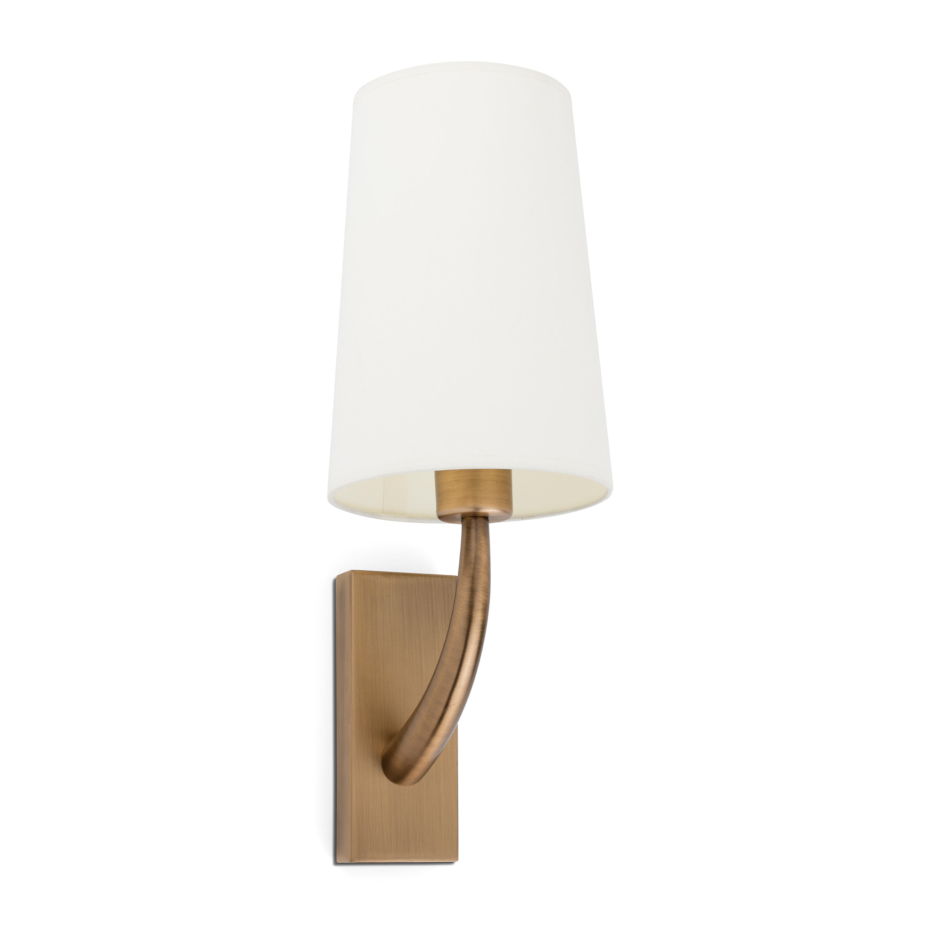 REM Lampe applique vieil or/blanc