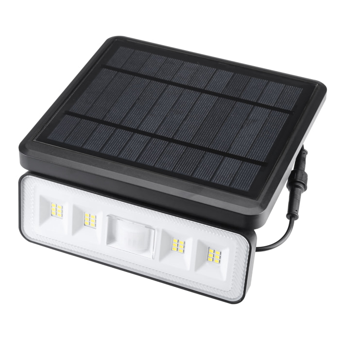 FORLIGHT Aplique IP54 Novaré LED 8W Blanco Neutro 4000K Negro Iluminación Exterior de Alta Calidad y Resistencia