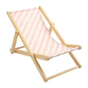 Chilienne transat enfant toile coton