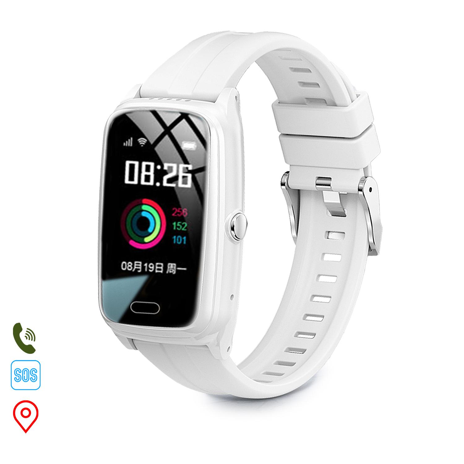 Smartwatch 4G D9W-XT localizador LBS, Wifi y llamadas. Con termómetro, monitor cardiaco y podómetro.