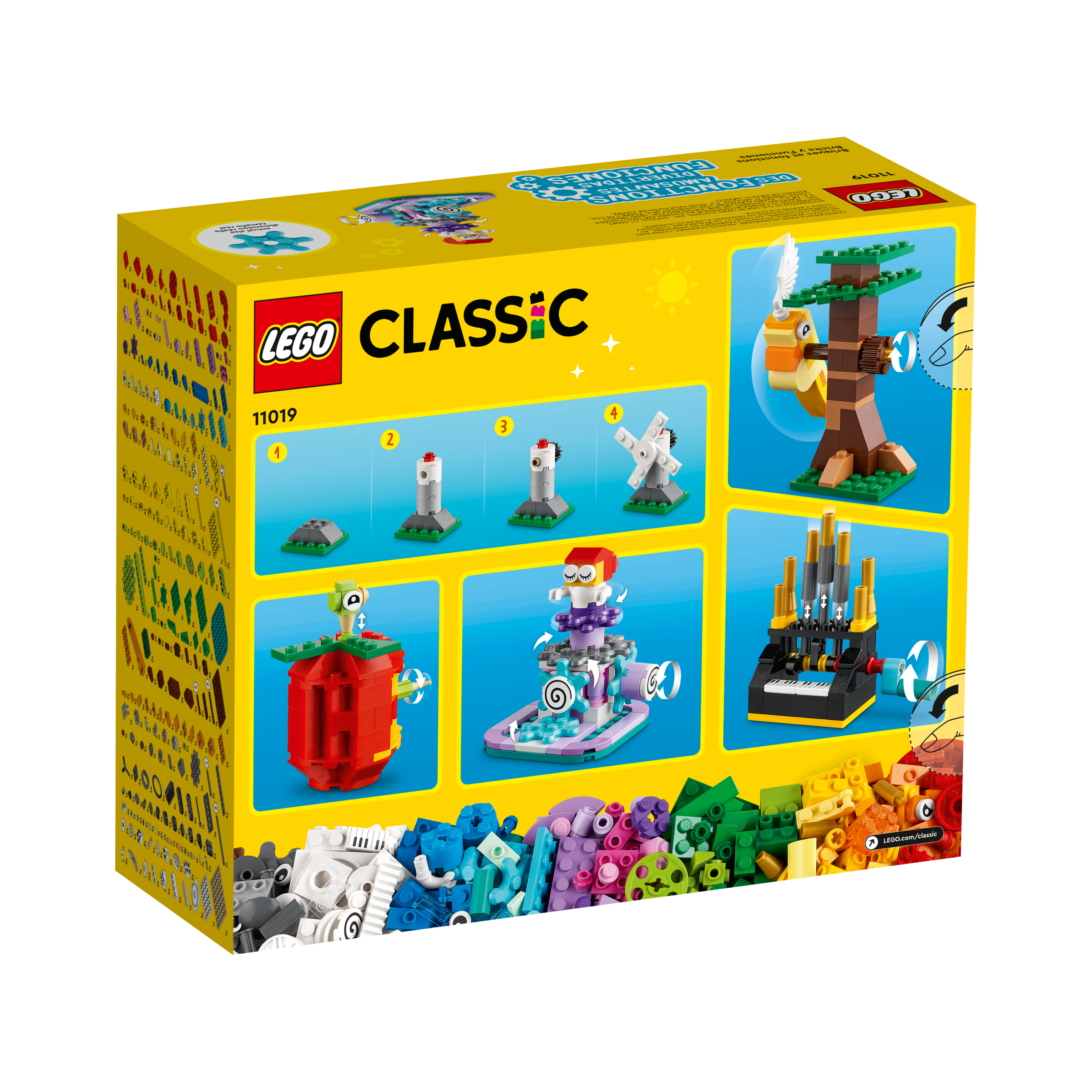 LEGO CLASSIC 11019 - MATTONCINI E FUNZIONI