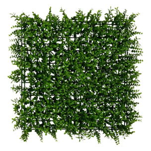 Carré végétal "Izy" vert 50x50cm