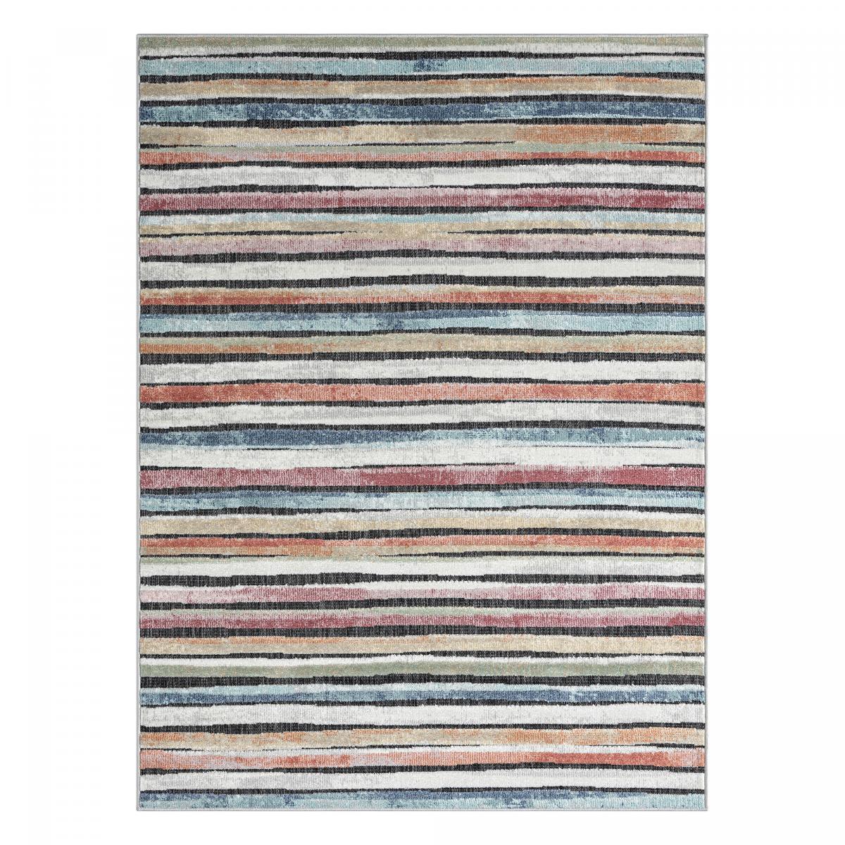 Tapis Vula motif géométrique aspect relief