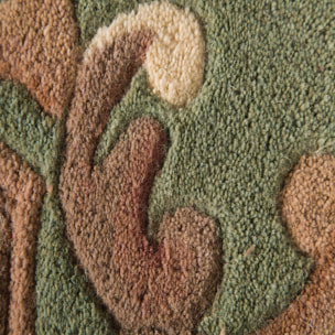 Tapis en laine de couloir AUBUSSON Vert