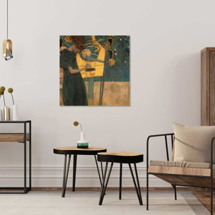 Tableau célèbre Music de Gustav Klimt Tableau alu Dibond