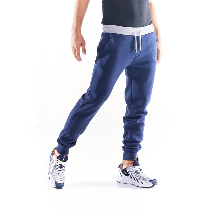 pantalones de felpa con logo pequeño Work Leisure