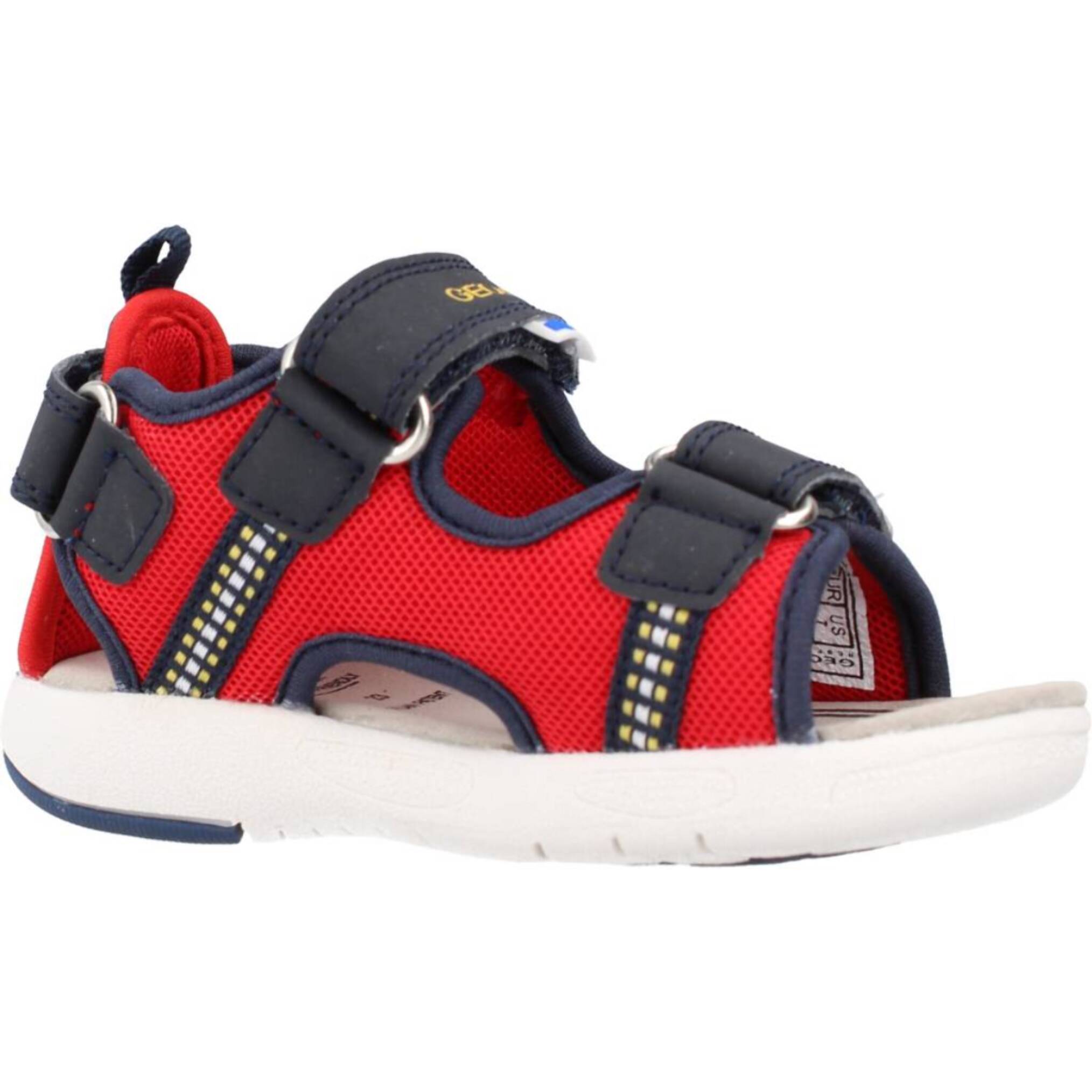 Sandalias Niño de la marca GEOX  modelo B SANDAL MULTY BOY A Red