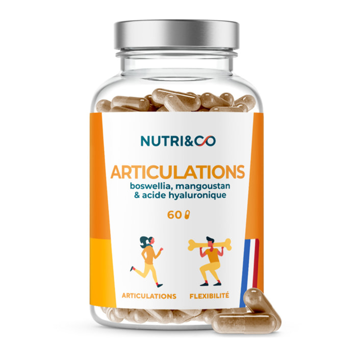 Nutri&Co Articulation & Flexibilité Formule Articulations - 60 gélules Vegan
