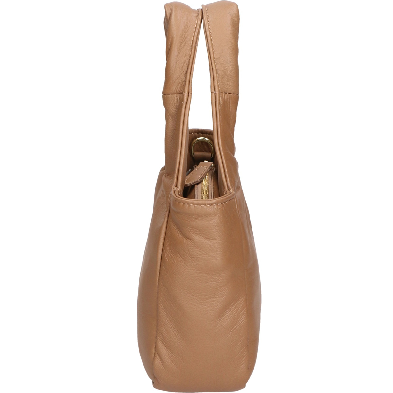 Borsa a mano da donna - Modello Virna - Vera Pelle - 17.0 x 24.0 x 8.0 cm