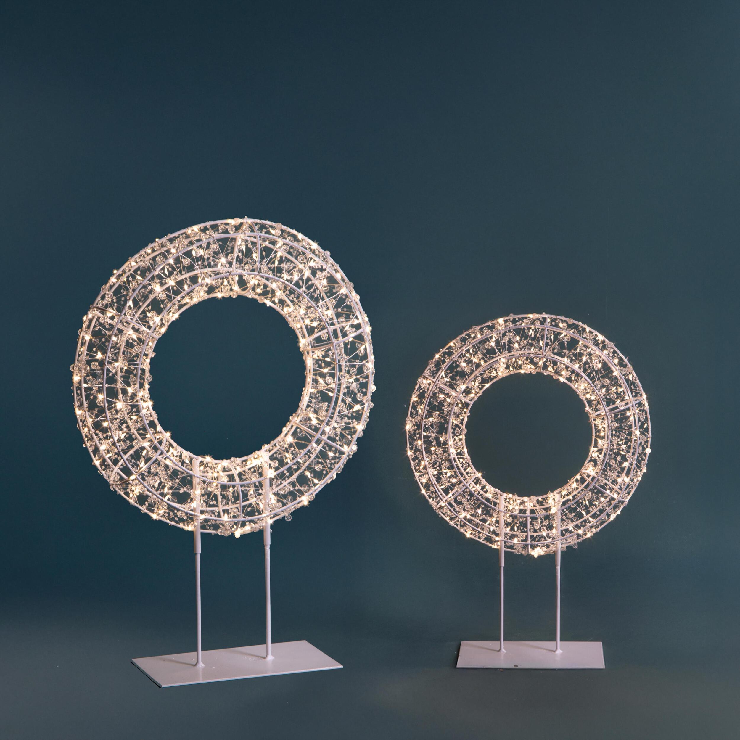 Corona natalizia - Pezzi 1 - 33xH45x11cm - Bianchi Dino SpA