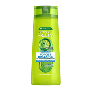 Lot de 12 - Garnier Fructis Shampooing Force Brillance pamplemousse 300ml