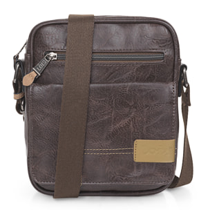 Bandolera Hombre Vegana Lois Warren Marron