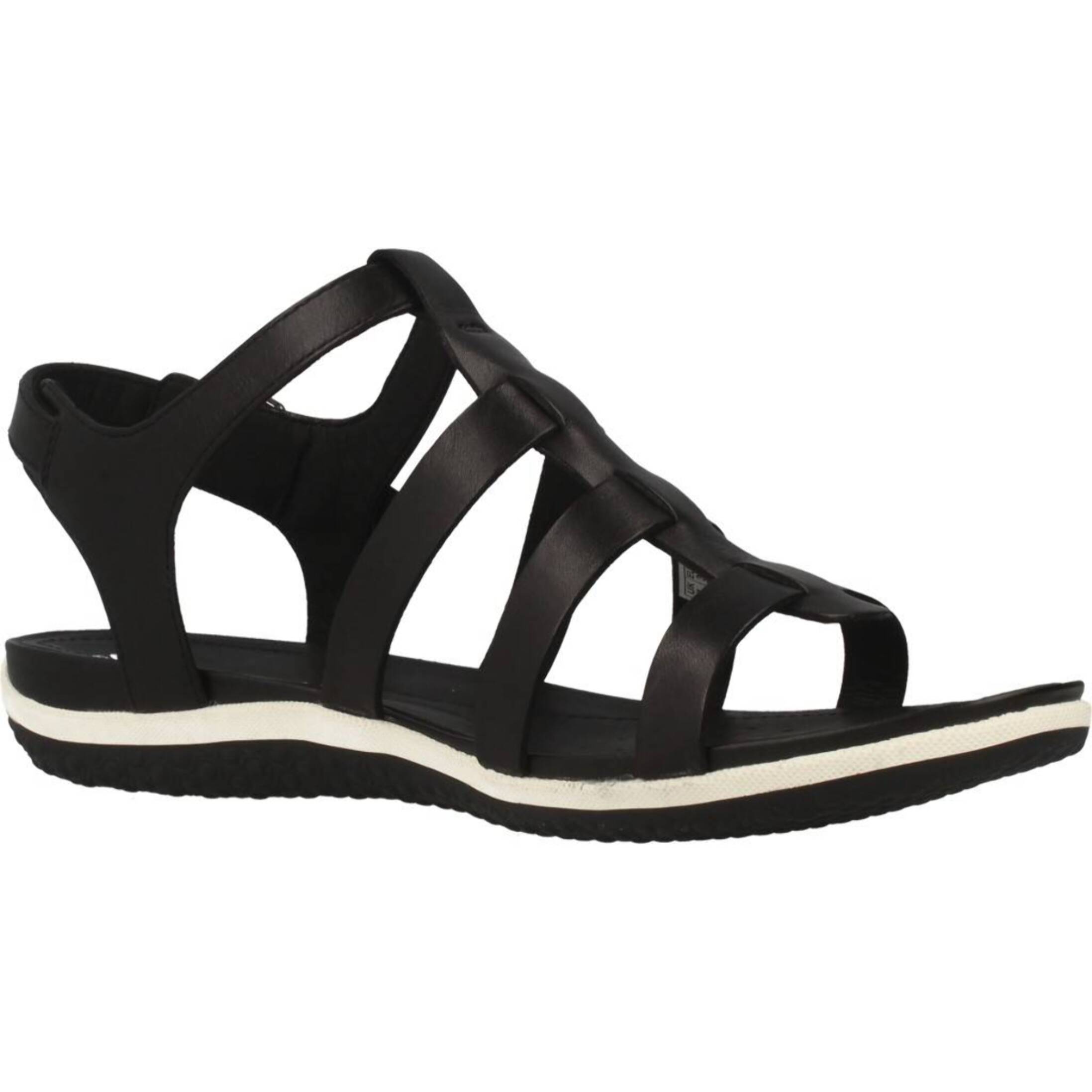 Sandalias Mujer de la marca GEOX  modelo D SANDAL VEGA NEGRO
