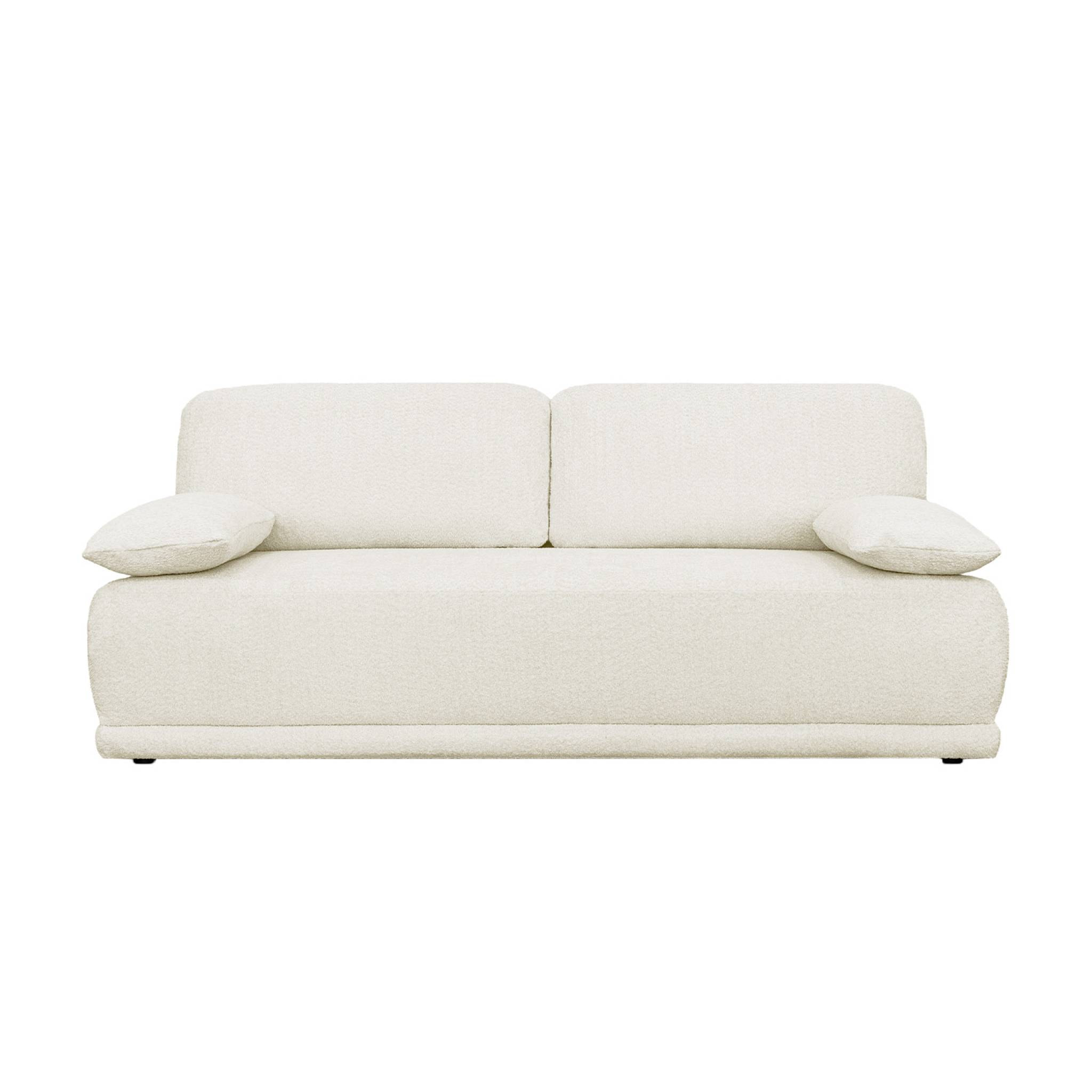 Banquette convertible 3 places bouclette NELSON