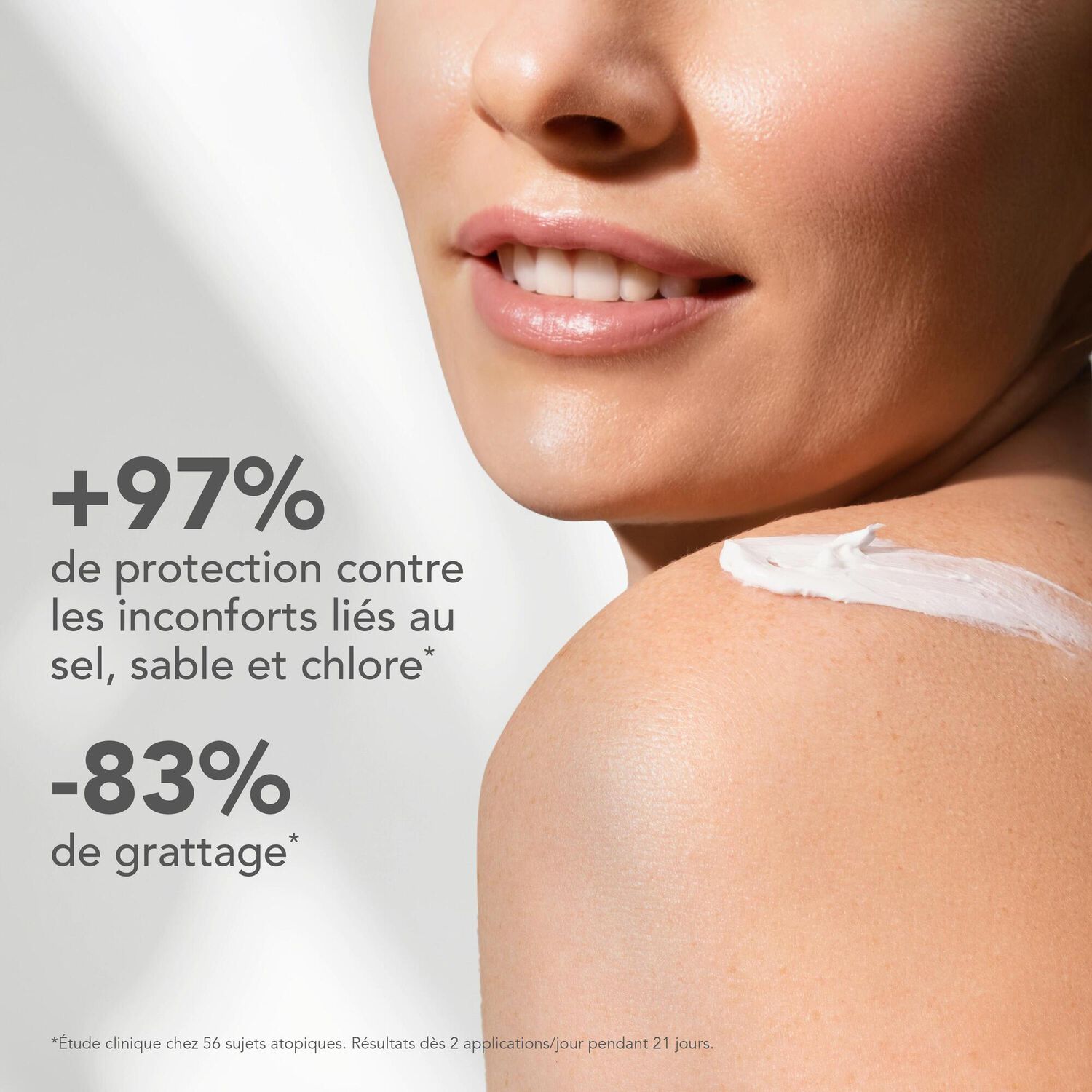 Exomega Control - Crème émolliente anti-grattage SPF50+ 150ml
