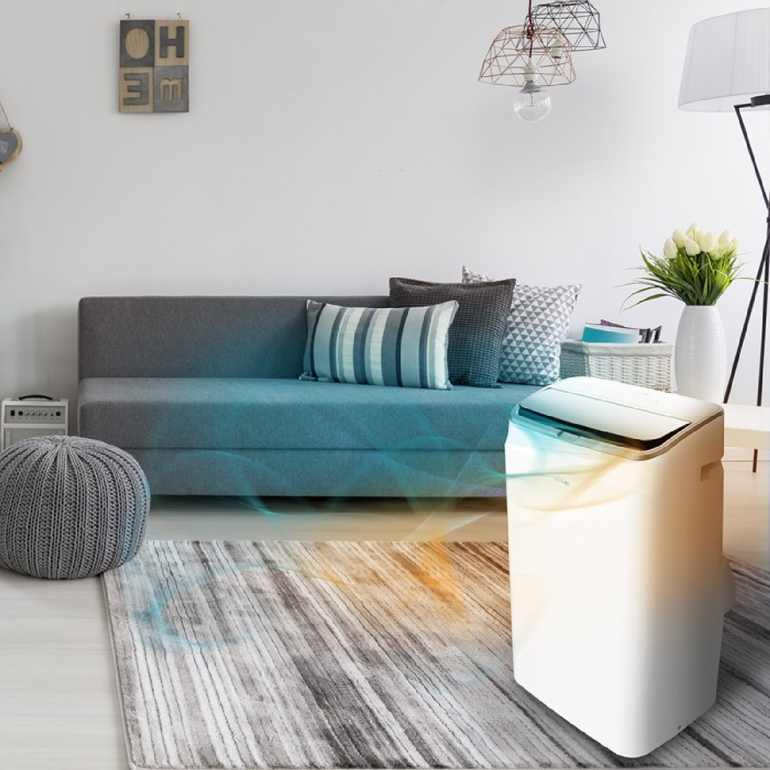 Cecotec Climatiseur portatif ForceClima 14600 Soundless Heating