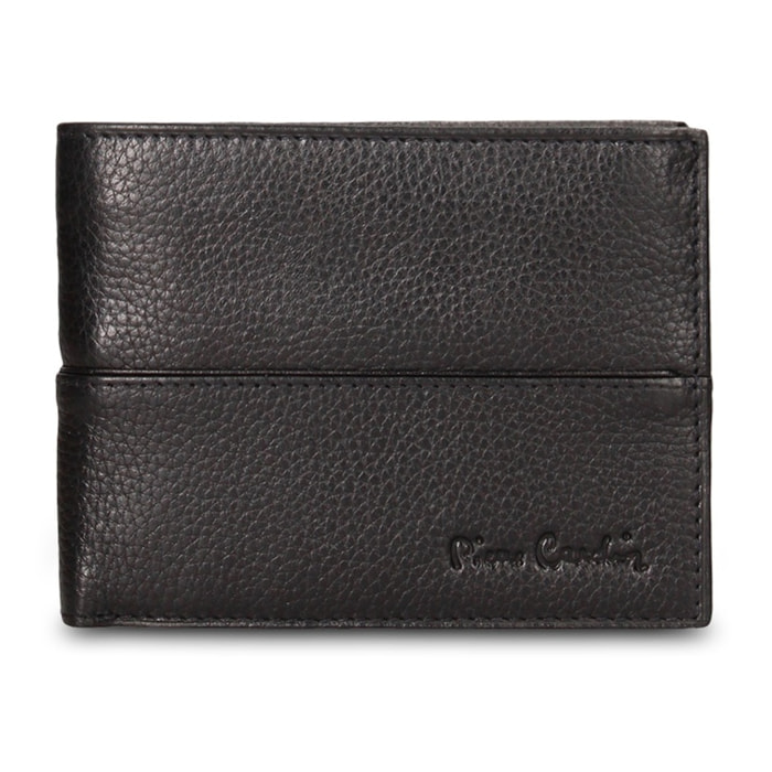 Portafoglio uomo in vera pelle - Modello Erebus Plus - Casual - 12.5 x 9.0 x 2.0 cm