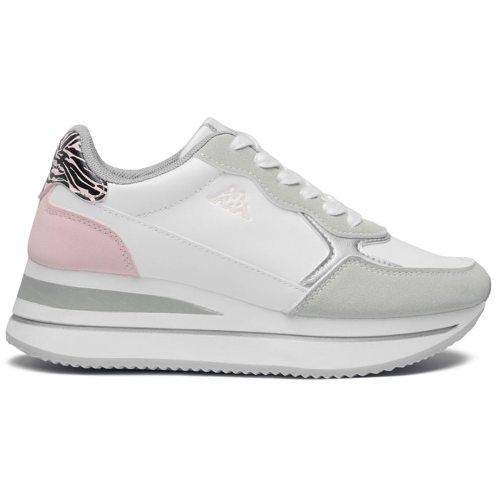 Kappa - Sneakers Donna Grigio - Logo Geena 3