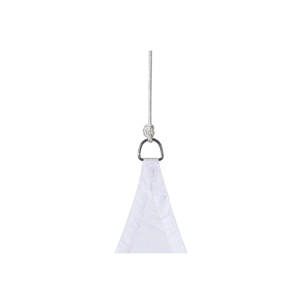 Voile d'ombrage triangulaire Curacao Blanc