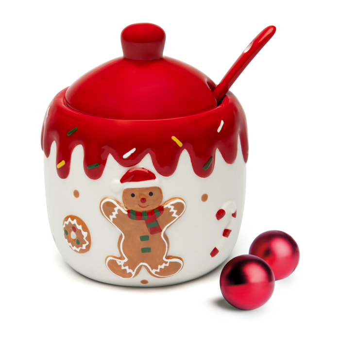 Fromagère/Sucrier Excelsa – Wonderful Ginger, céramique multicolore