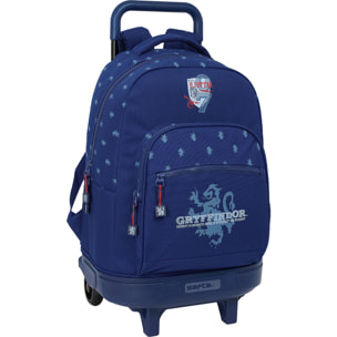 Mochila gde. c/ruedas compact extraible harry potter "captain"