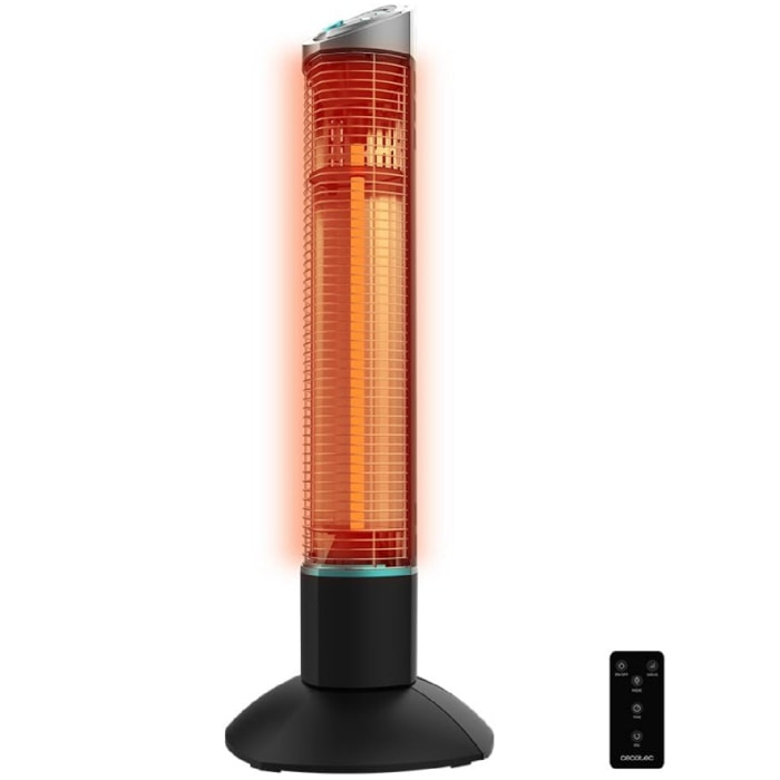 Cecotec Calefactor de exterior Calefactor de exterior ReadyWarm 1000 Power Tower