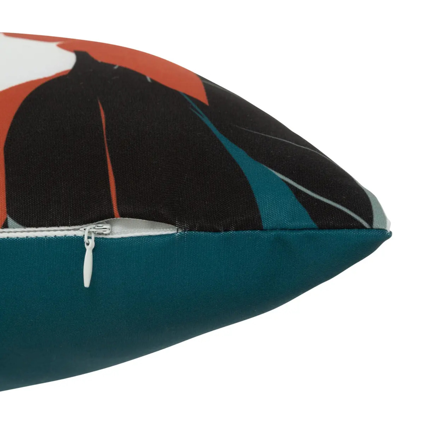 Coussin extérieur "Deyo" 35x75cm bleu canard