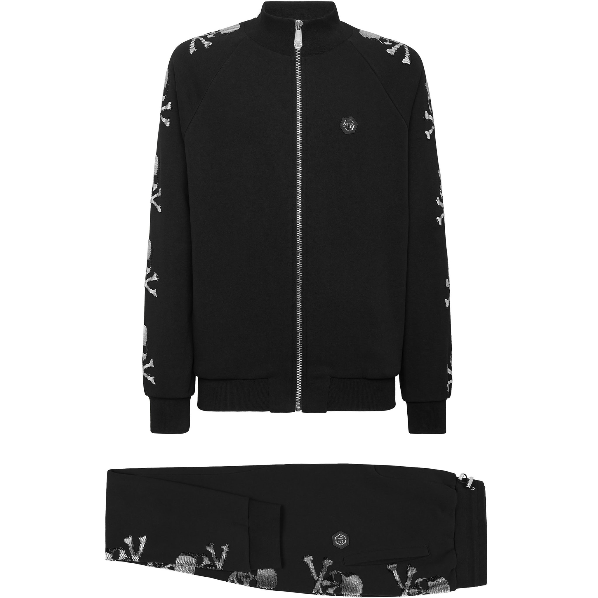 PHILIPP PLEIN Chándal: Top y pantalón SKULL&BONES
