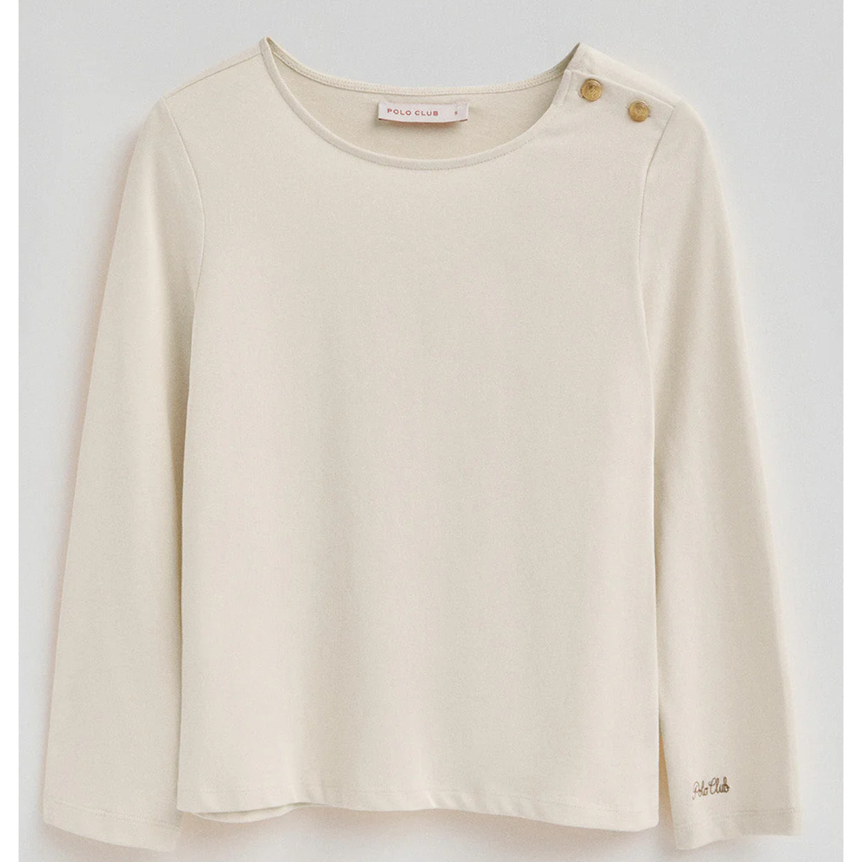 Maglietta ecrù Ulan Nautic Polo Club