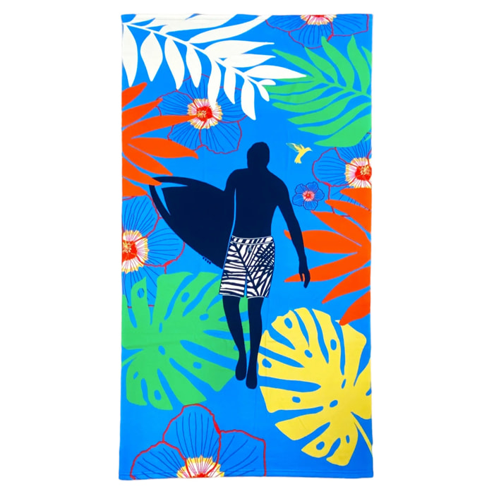 Serviette de plage microfibre Paulo 90x170 250g/m²
