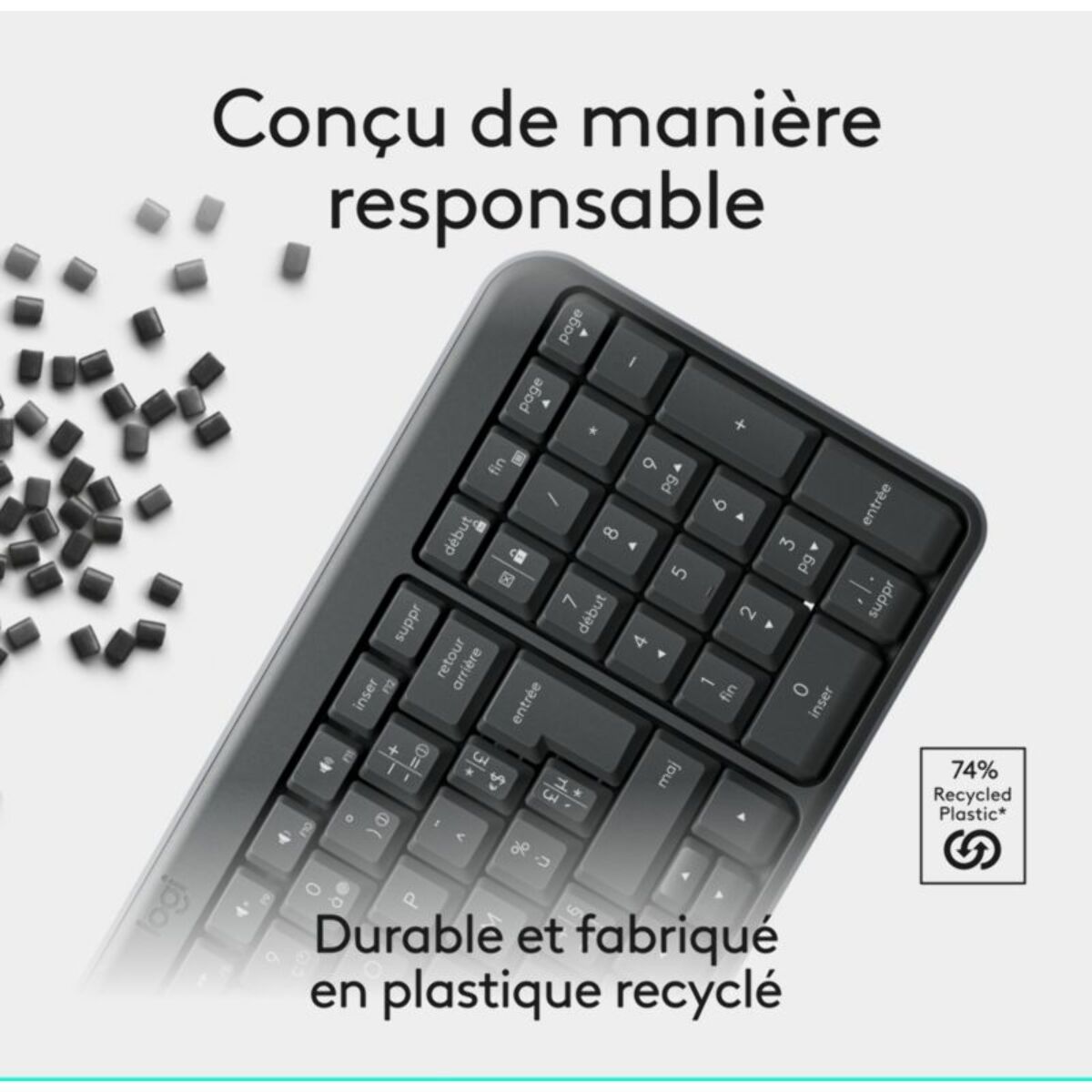 Clavier sans fil LOGITECH K250 Bluetooth