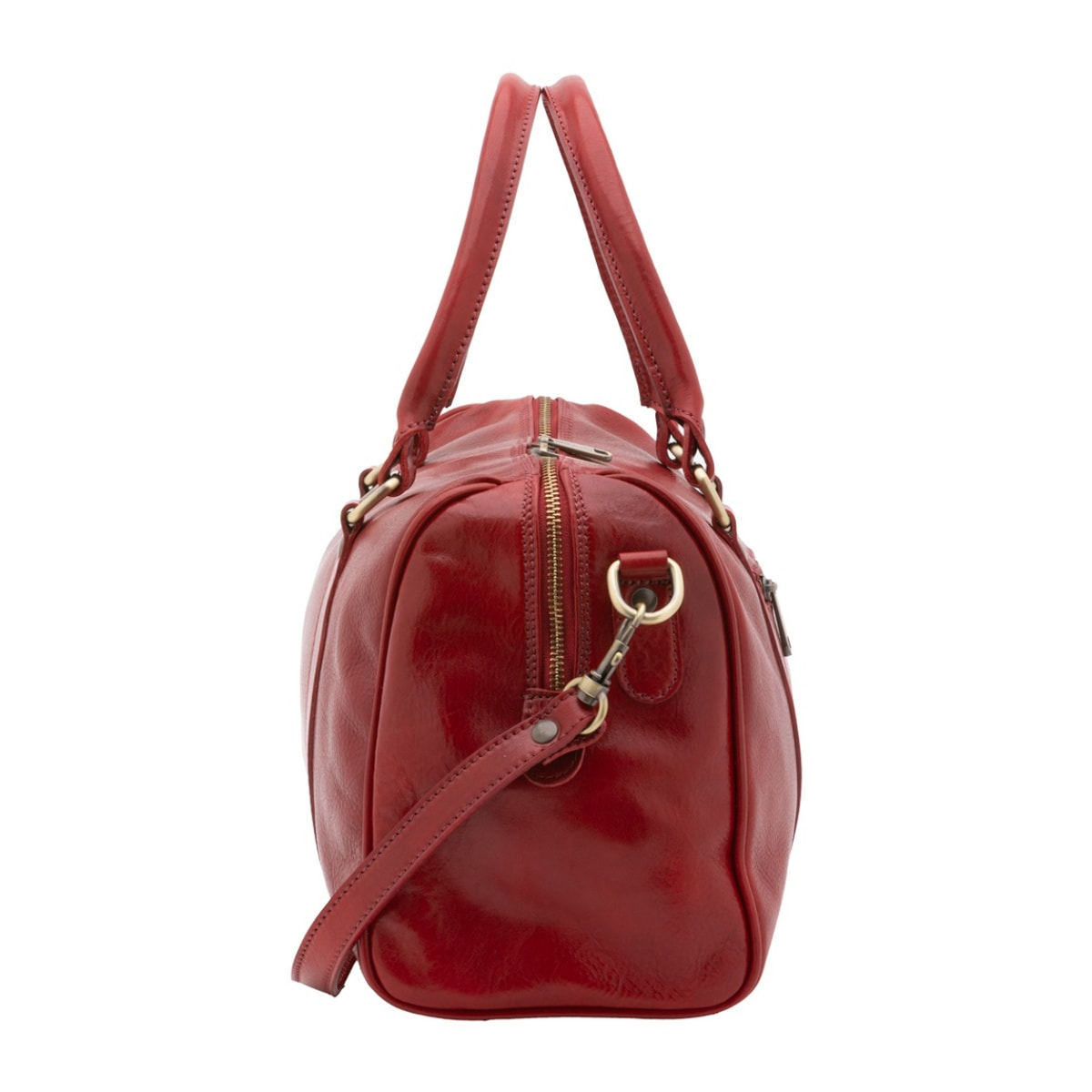 Borsa a bauletto da donna - Modello False - 100% pelle - 37.0 x 22.0 x 16.0 cm