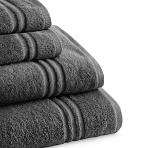Set de serviettes éponge 100% Coton Éponge Peigné - 700 g/m2 MARENGO
