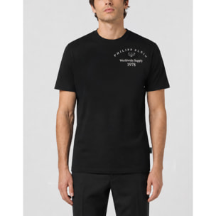 PHILIPP PLEIN Camiseta de cuello redondo y manga corta