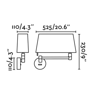 DESLIZ Aplique níquel