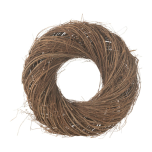 J-Line couronne Rond Brindille Saule - naturel - small