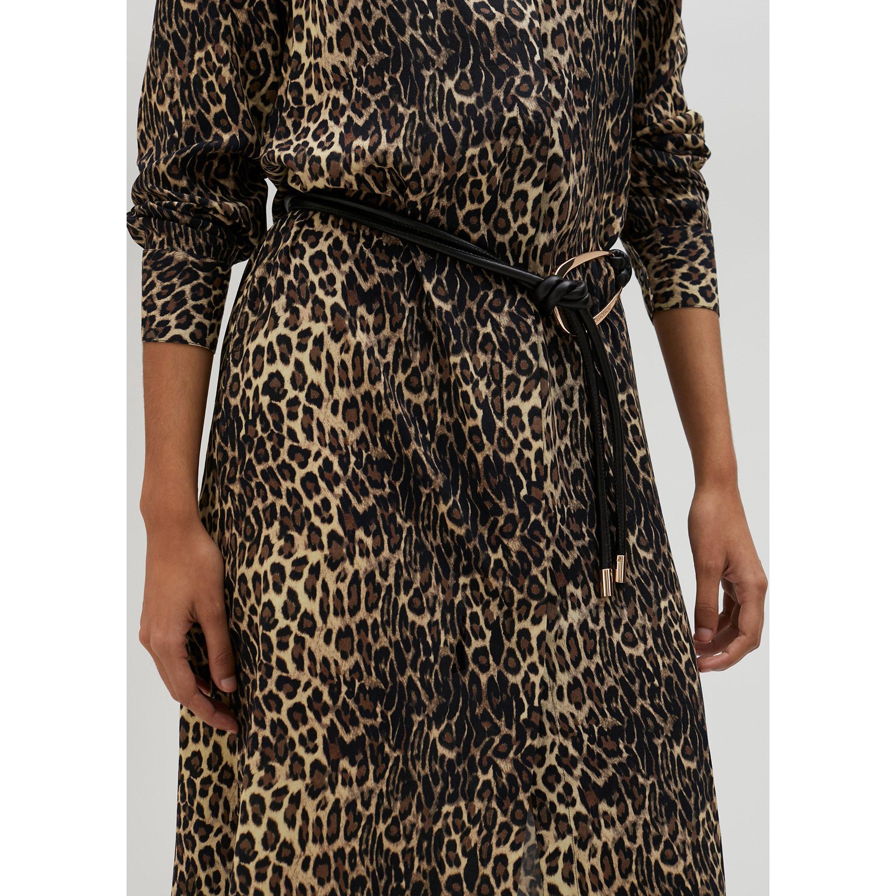 Vestito chemisier stampa animalier